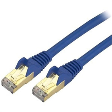 7' Blue Cat6a Patch Cable