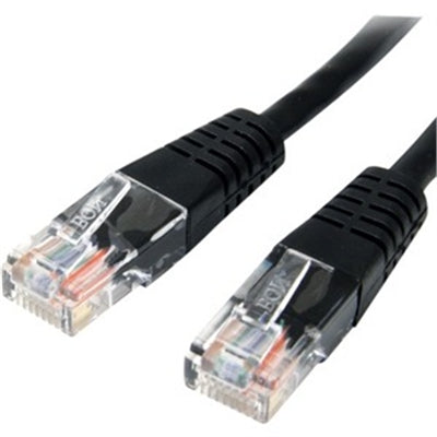 10' CAT5e Patch- Black