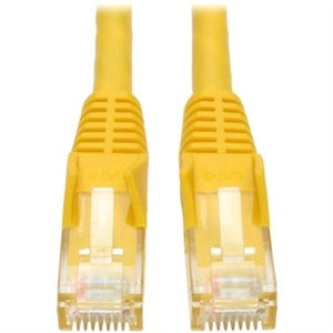 6ft Cat6 Gigabit Snagless Molded Patch Cable RJ45 M/M Yellow 6'