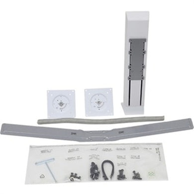 WorkFit Dual Monitor Kit WHT