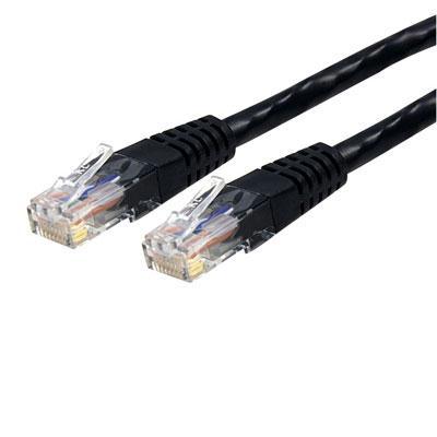 Black Molded Cat6 Patch Cable