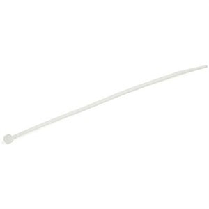 1000 PK MED 6" White Cable Ties