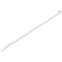 Load image into Gallery viewer, 100 PK LG 8&quot; White Cable Ties