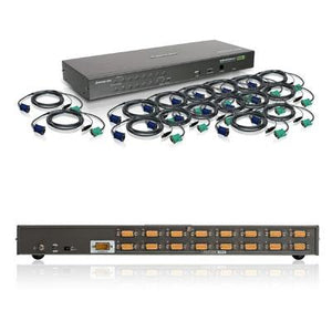 16 Port USB KVM Switch