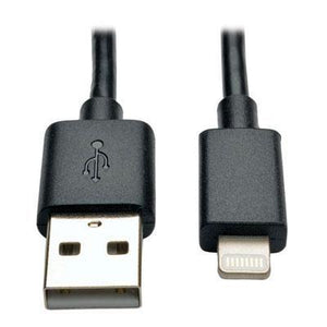 10" Lightning USB Cbl Blk 10pc