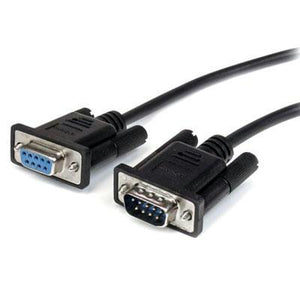 2m Black Db9 Serial Cable Mf