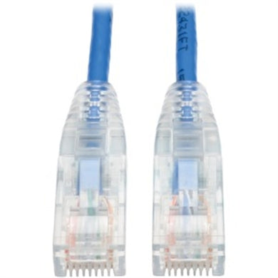 Cat6  Slim Patch Cable Blue 3'