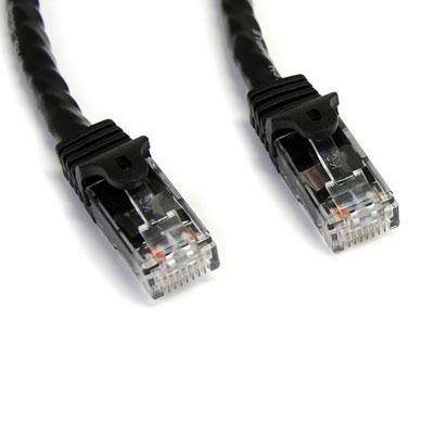 50' Black Cat6 Patch Cable