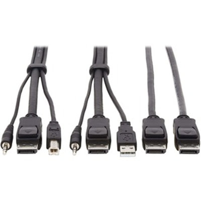 Dual DisplayPort KVM Cable Kit