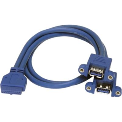 Panel Mount USB 3.0 Cable