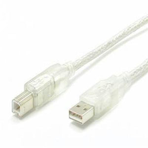 Startech.com 10' Transparent Usb Cable A-b
