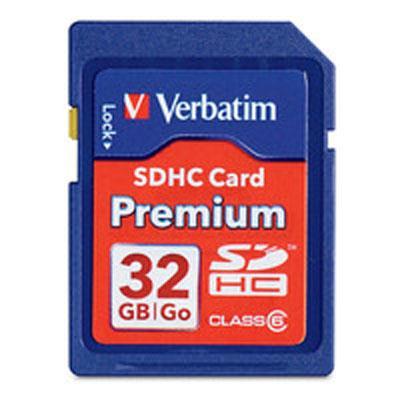 32GB Premium SDHC Memory Card