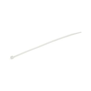 100 PK MED 6" White Cable Ties